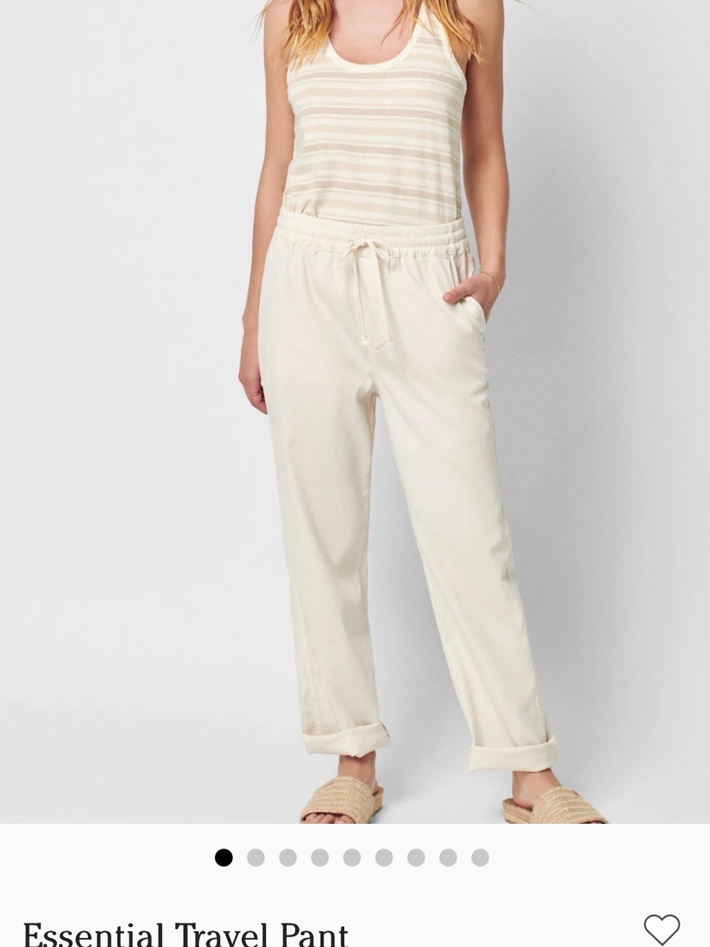 Faherty Essential Travel Pants